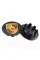 Caps plugs for alloy wheels PORSCHE Porsche 65 mm Black