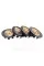 Caps plugs for alloy wheels PORSCHE Porsche 65 mm Black