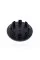 Caps plugs for alloy wheels PORSCHE Porsche 65 mm Black