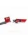 Emblem nameplate R line in the radiator grille VW Volkswagen Volkswagen badge R line chrome red