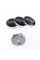 Caps plugs for alloy wheels Range Rover Range Rover 60 mm Black