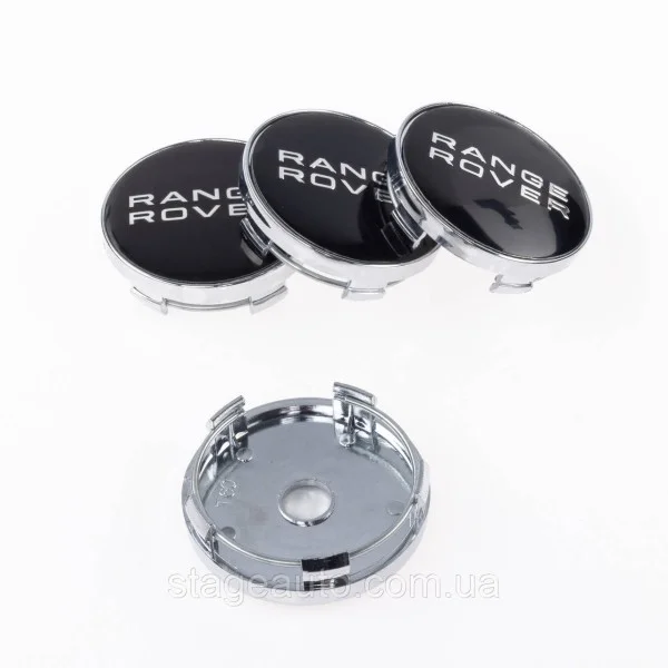 Caps plugs for alloy wheels Range Rover Range Rover 60 mm Black