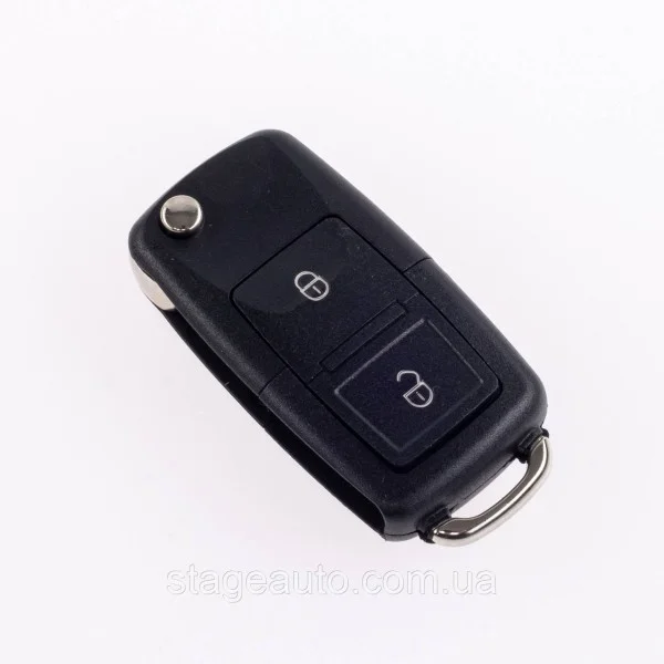 Key case for Skoda Skoda 2 buttons, case + Emblem