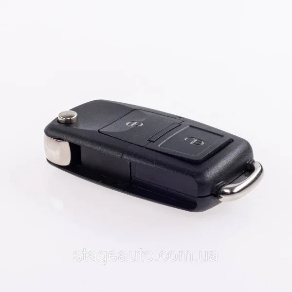 Key case for Skoda Skoda 2 buttons, case + Emblem