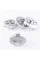Caps plugs for alloy wheels HYUNDAI Hyundai 61 mm silver