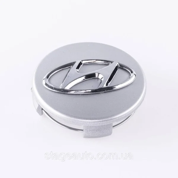 Caps plugs for alloy wheels HYUNDAI Hyundai 61 mm silver