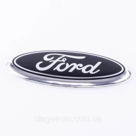 Эмблема значок решетки радиатора, багажника Ford Форд 145 х 58 мм Черная