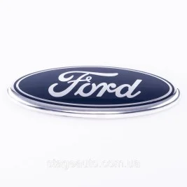 Эмблема значок решетки радиатора, багажника Ford Форд 175 х 70 мм Синяя