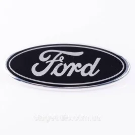 Эмблема значок решетки радиатора, багажника Ford Форд 227 х 90 мм Черная