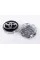 Caps plugs for alloy wheels TOYOTA Toyota, 62 mm Black, chrome logo 42603-02320