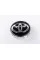 Caps plugs for alloy wheels TOYOTA Toyota, 62 mm Black, chrome logo 42603-02320
