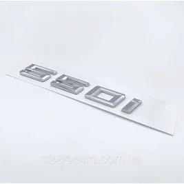 Шильдик BMW, Напис Багажника BMW 550i, 550I, E34, E39, E60, E61, F07, F10, F11, G30