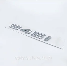 Шильдик BMW, Напис Багажника BMW 545i, 545I, E34, E39, E60, E61, F07, F10, F11, G30