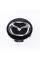Ковпачки заглушки в литі диски MAZDA Мазда 56 мм Чорні, довгі ніжки BBM2 37 190